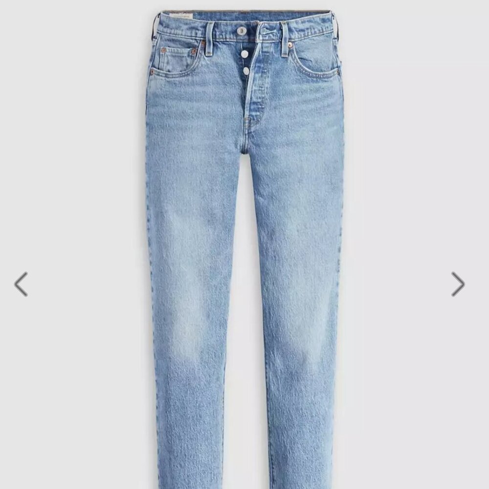 Levi's 501 Original Women's Jeans / Hollow Days - Light Wash / 28x30 - 125010415